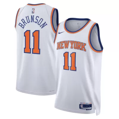 BRUNSON #11 New York Knicks White Swingman NBA Jersey - Association Edition - bestsoccerstore