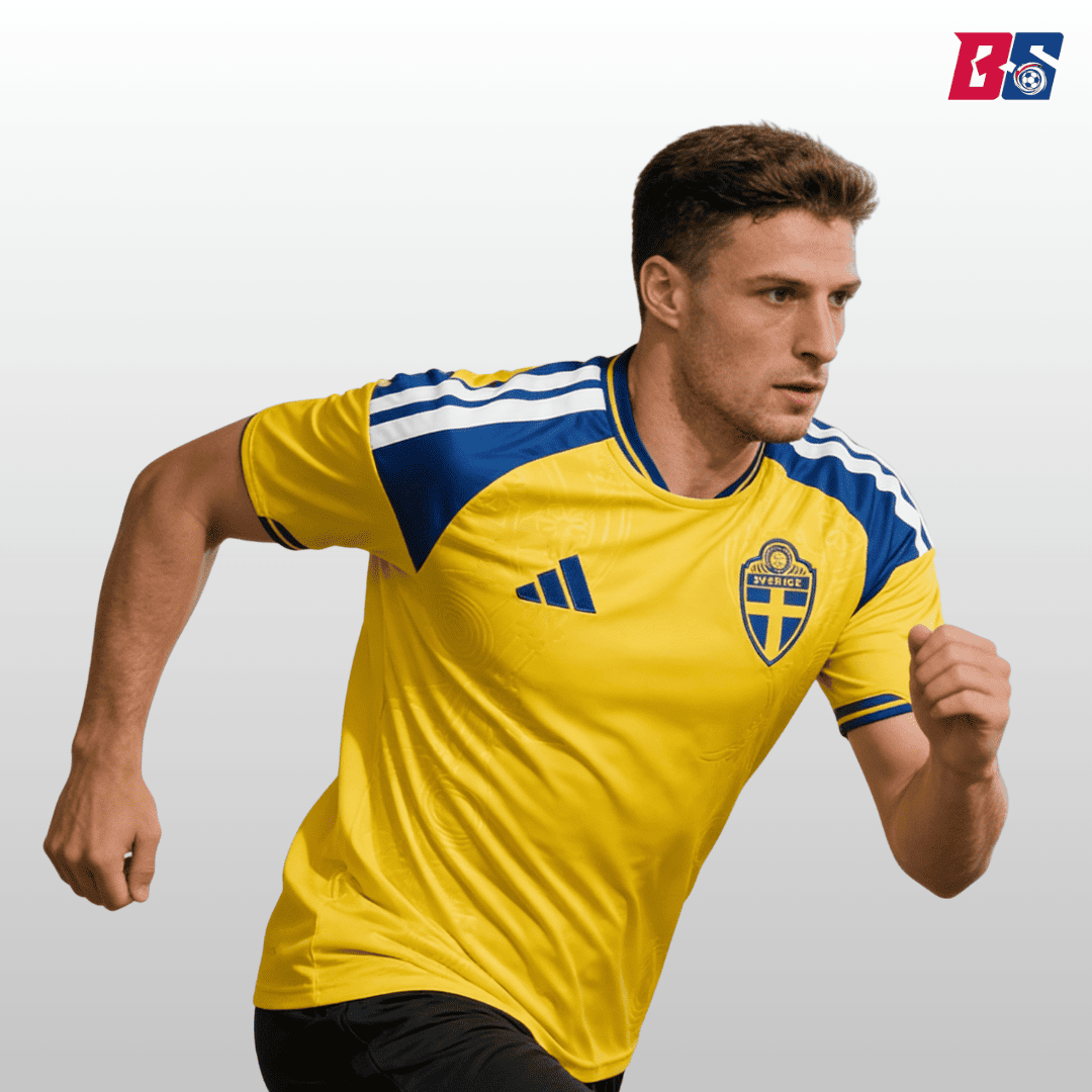 Sweden Soccer Jersey Home Custom Shirt World Cup 2026 - bestsoccerstore