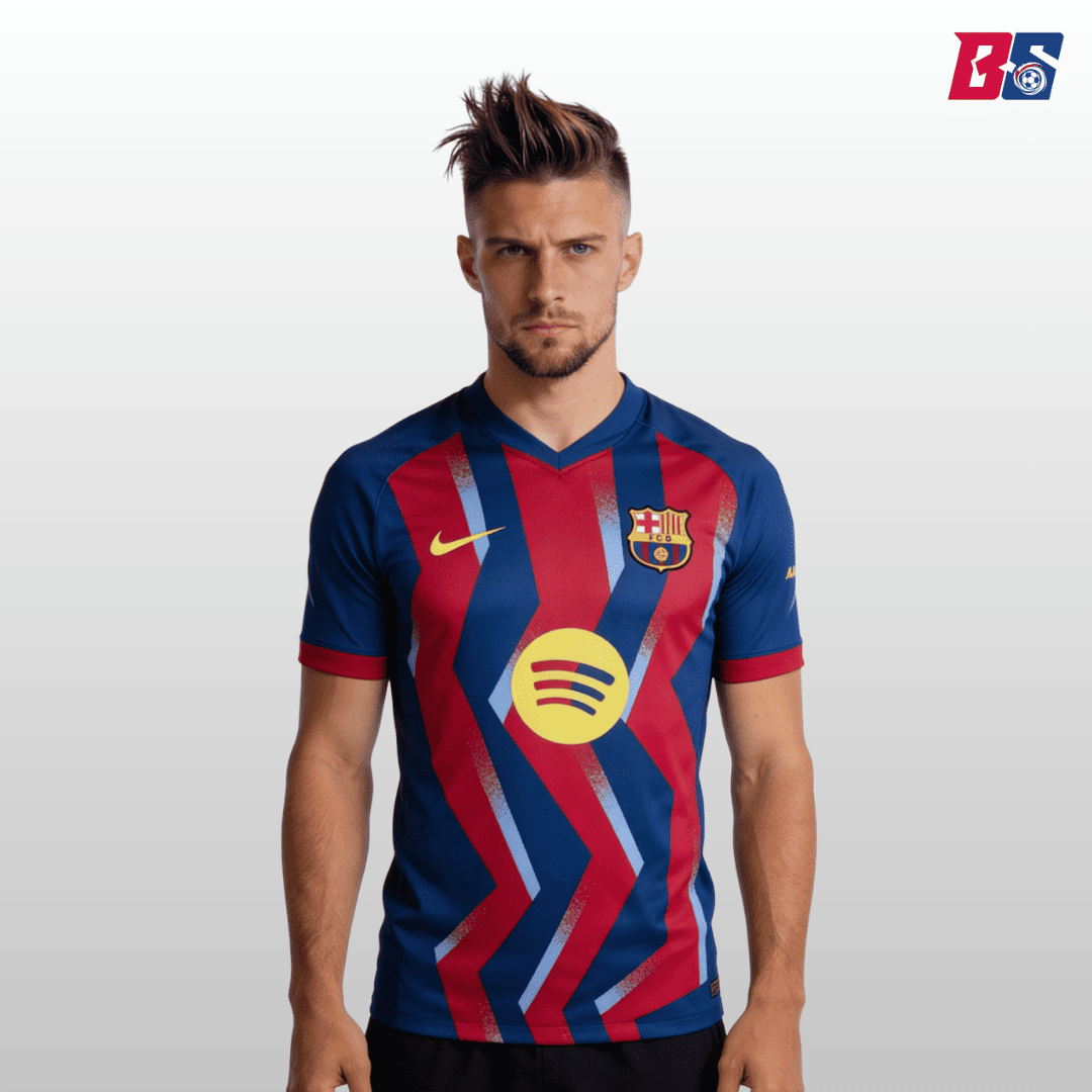 Barcelona Soccer Jersey Fourth Away Shirt 2025/26 - bestsoccerstore