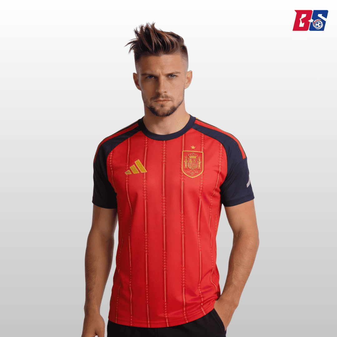 Spain Soccer Jersey Home Shirt World Cup 2026 - bestsoccerstore
