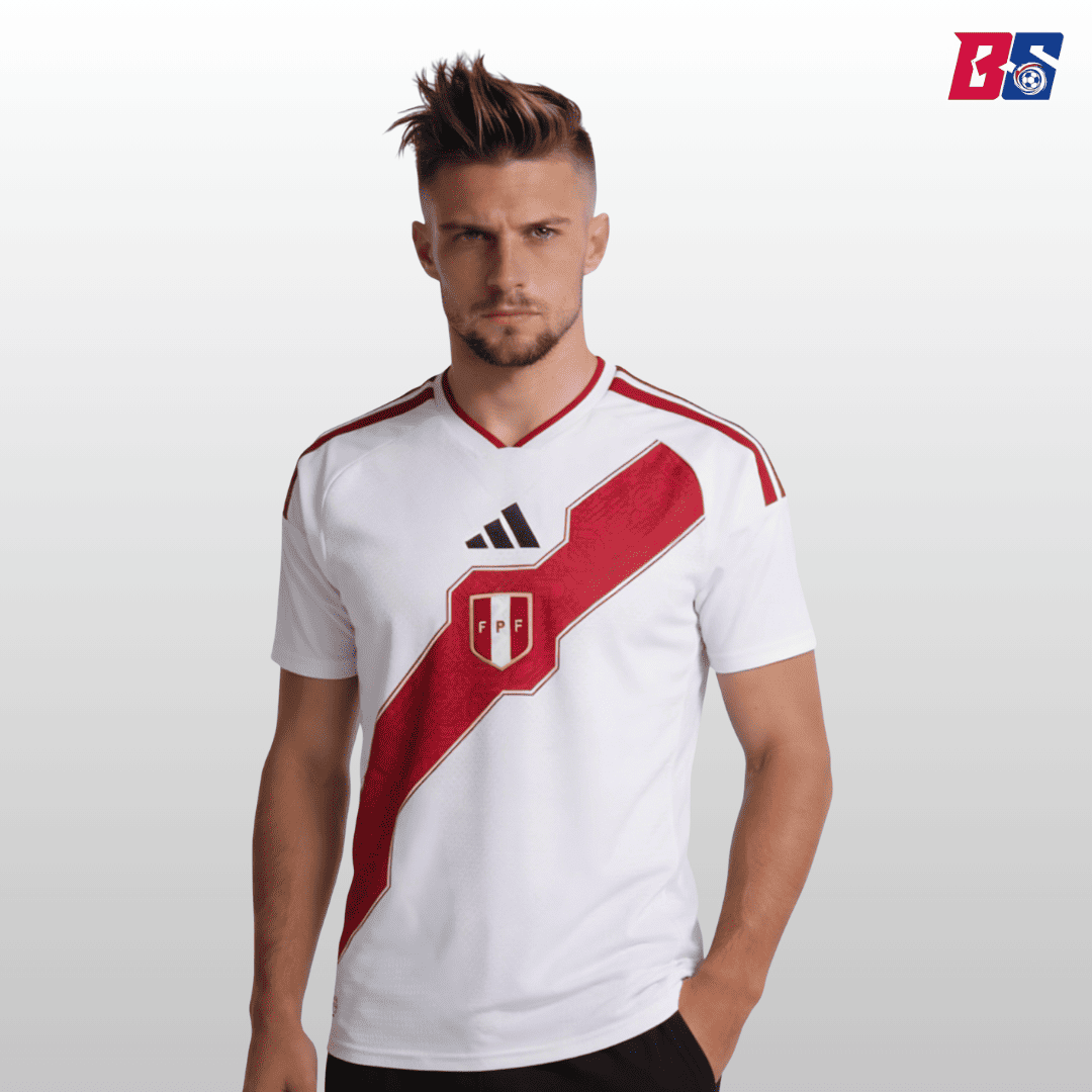 Peru Soccer Jersey Home Custom Shirt World Cup 2026 - bestsoccerstore