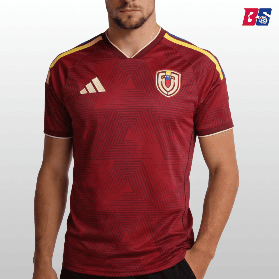 Venezuela Soccer Jersey Home Shirt World Cup 2026 - bestsoccerstore