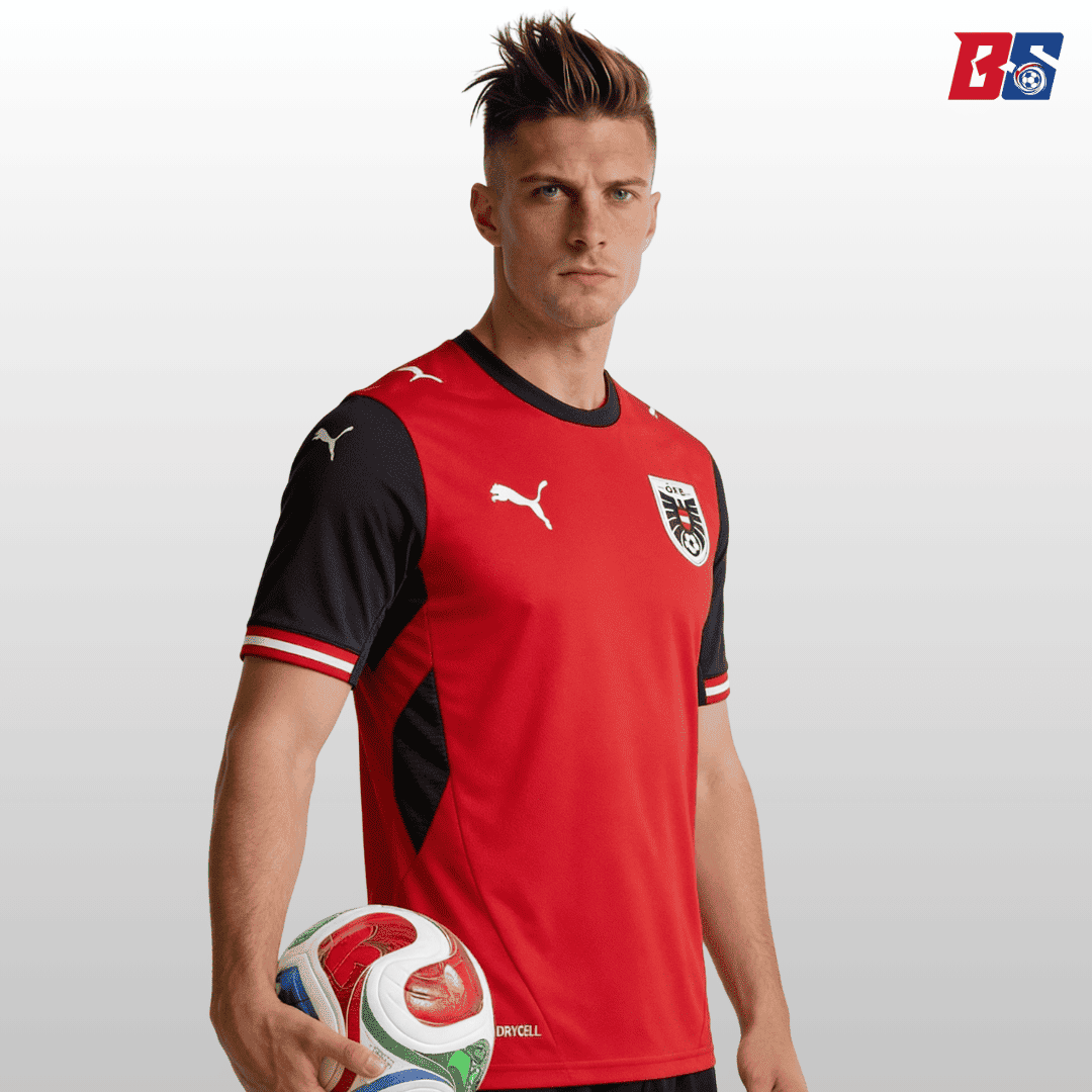 Austria Soccer Jersey Home Shirt World Cup 2026 - bestsoccerstore