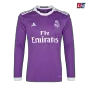 Real Madrid Retro Jersey Away Long Sleeve Soccer Shirt 2016/17 - bestsoccerstore