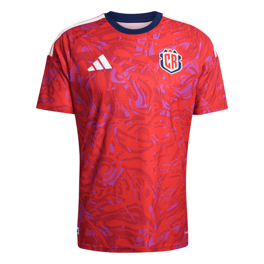 Costa Rica Player Version Home Soccer Jersey World Cup 2026 - bestsoccerstore
