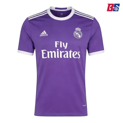 Real Madrid Retro Jersey Away Soccer Shirt 2016/17 - bestsoccerstore