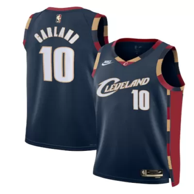 GARLAND #10 Cleveland Cavaliers Navy Swingman NBA Jersey - Classic Edition - bestsoccerstore