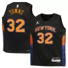 TOWNS #32 New York Knicks Black Swingman NBA Jersey - Statement Edition - bestsoccerstore