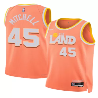 MITCHELL #45 Cleveland Cavaliers Navy Swingman NBA Jersey - bestsoccerstore