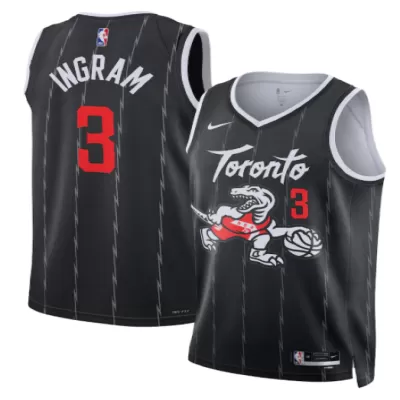 INGRAM #3 Toronto Raptors Black Swingman NBA Jersey - City Edition - bestsoccerstore