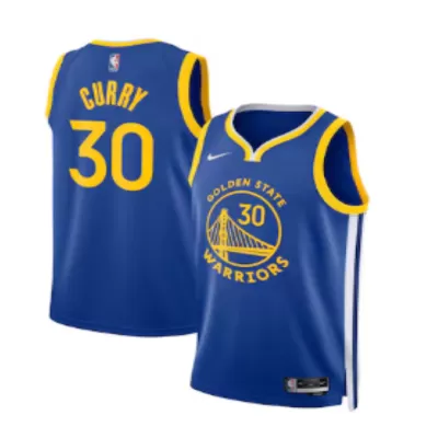CURRY #30 Golden State Warriors Blue Swingman NBA Jersey - Icon Edition - bestsoccerstore