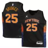 BRIDGES #25 New York Knicks Black Swingman NBA Jersey - Statement Edition - bestsoccerstore
