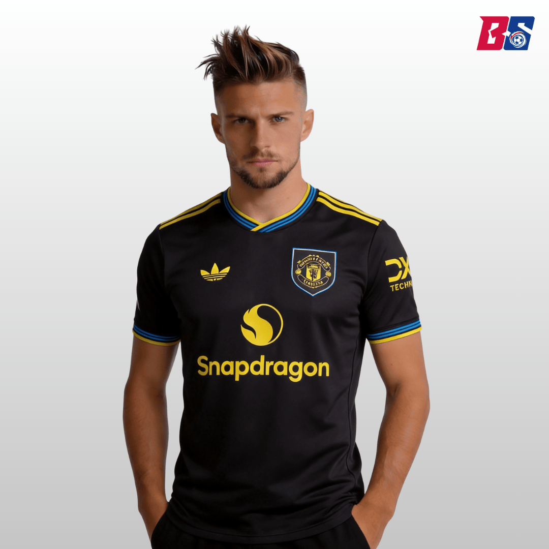 Manchester United Soccer Jersey Third Away Custom Shirt 2025/26 - bestsoccerstore