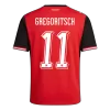 Austria GREGORITSCH #11 Soccer Jersey Home Shirt World Cup 2026 - bestsoccerstore