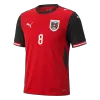 Austria ALABA #8 Soccer Jersey Home Shirt World Cup 2026 - bestsoccerstore