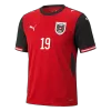 Austria BAUMGARTNER #19 Soccer Jersey Home Shirt World Cup 2026 - bestsoccerstore