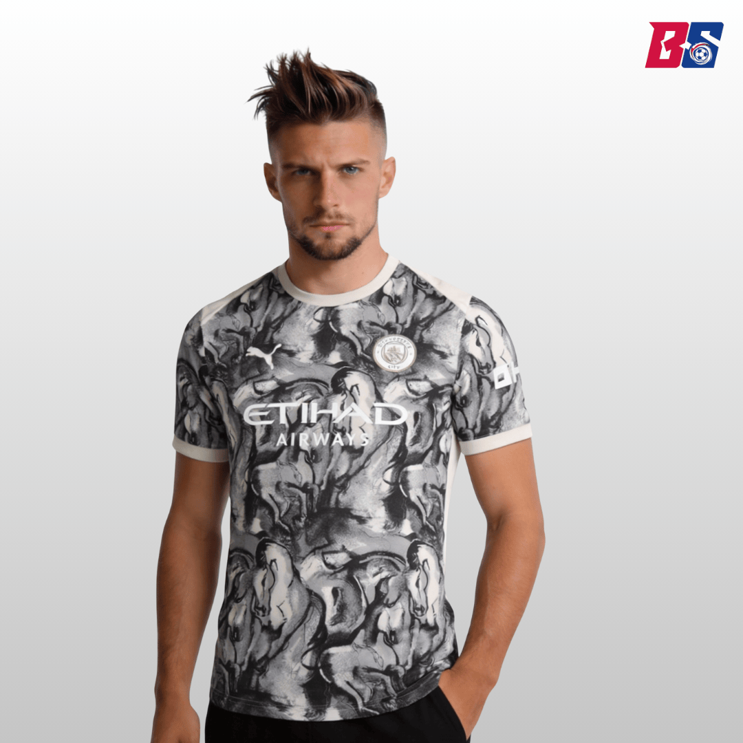Manchester City 'Year of the Horse' Soccer Jersey Shirt 2025/26 - bestsoccerstore