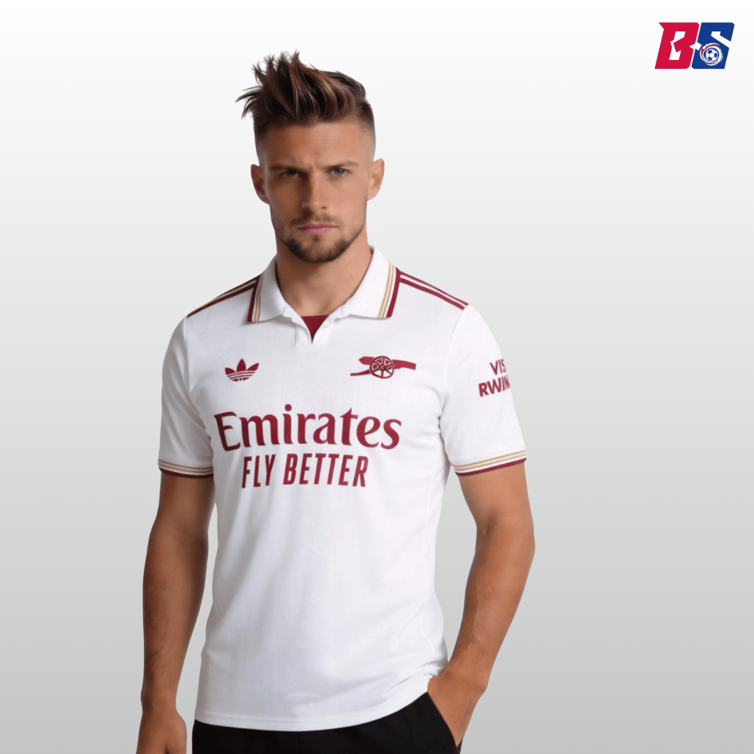 Arsenal Soccer Jersey Third Away Custom Shirt 2025/26 - bestsoccerstore