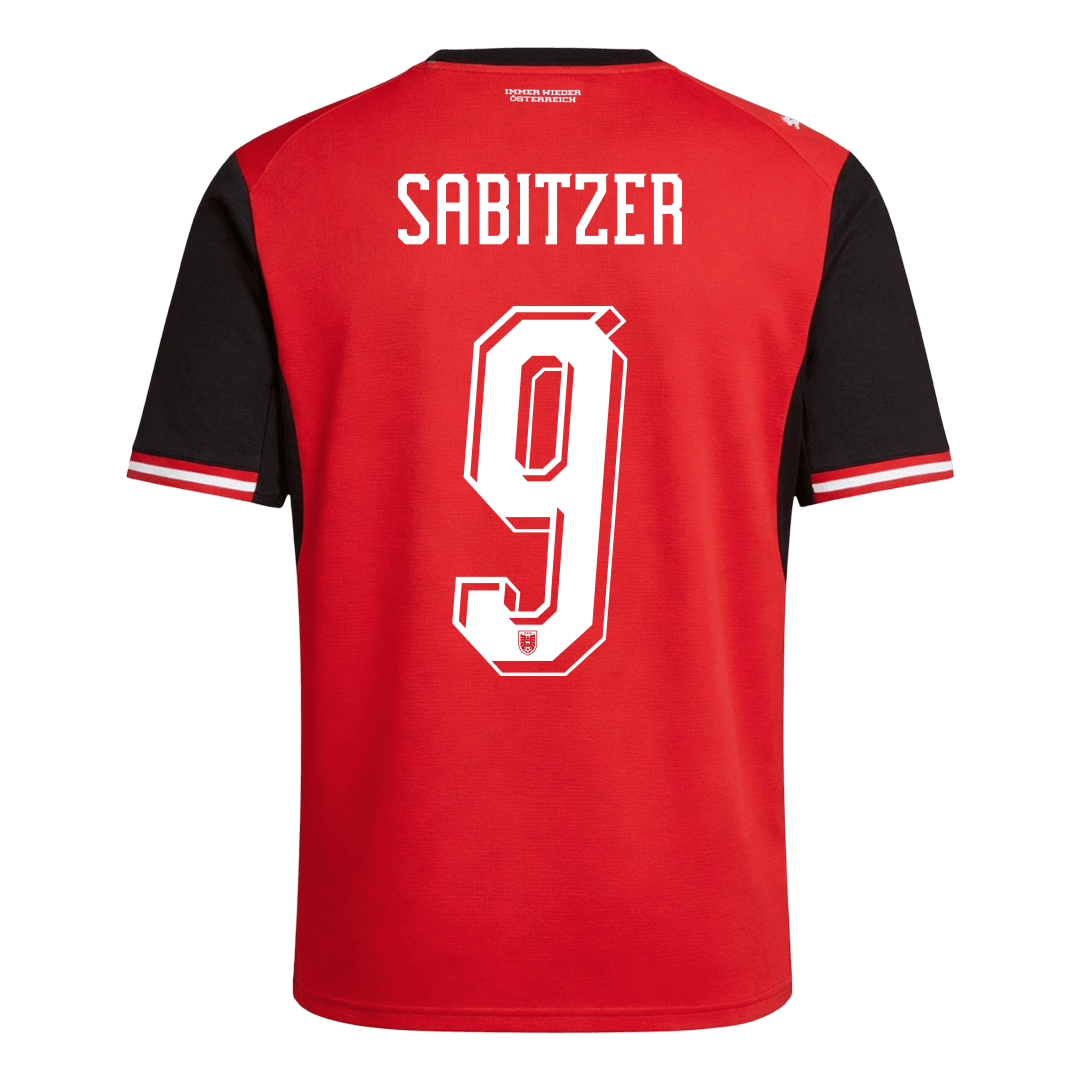 Austria SABITZER #9 Soccer Jersey Home Shirt World Cup 2026 - bestsoccerstore