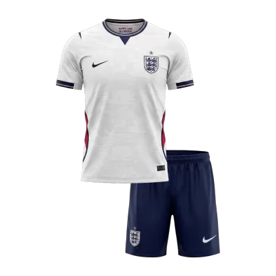 Kids England Home Soccer Kits World Cup 2026 - bestsoccerstore
