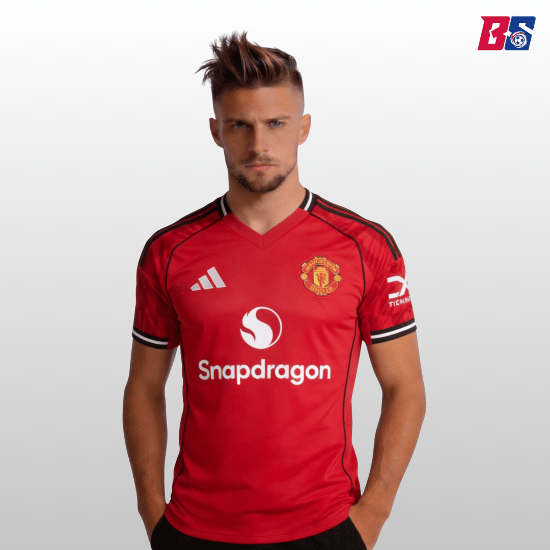 Manchester United Soccer Jersey Home Shirt 2025/26 - bestsoccerstore