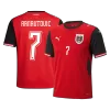 Austria ARNAUTOVIC #7 Soccer Jersey Home Shirt World Cup 2026 - bestsoccerstore