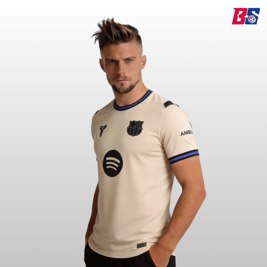 Barcelona x Kobe Bryan Soccer Jersey Away Custom Shirt 2025/26 - bestsoccerstore