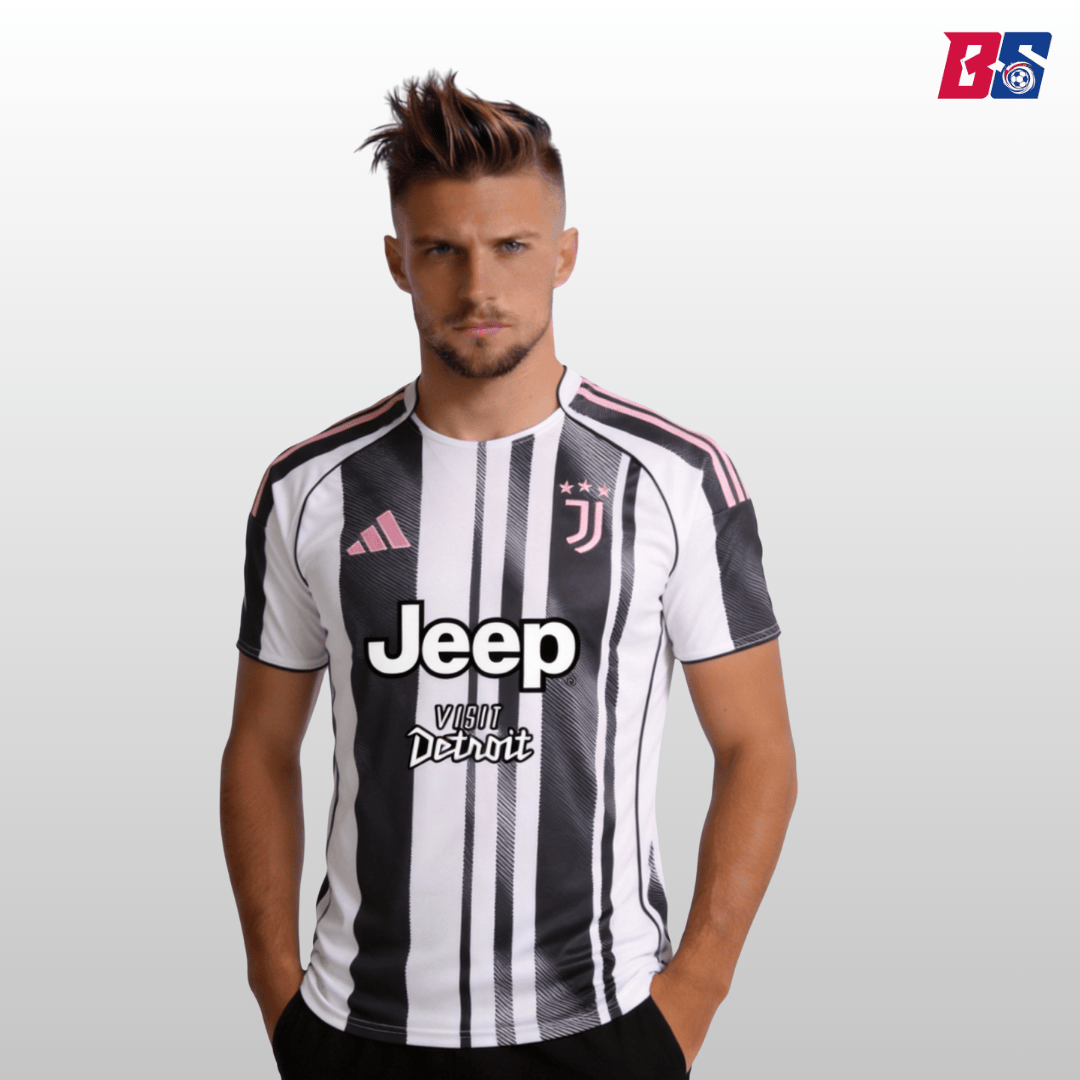 Juventus Soccer Jersey Home Custom Shirt 2025/26 - bestsoccerstore