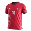 Portugal BERNARDO #10 Soccer Jersey Home Custom Shirt World Cup 2026 - bestsoccerstore