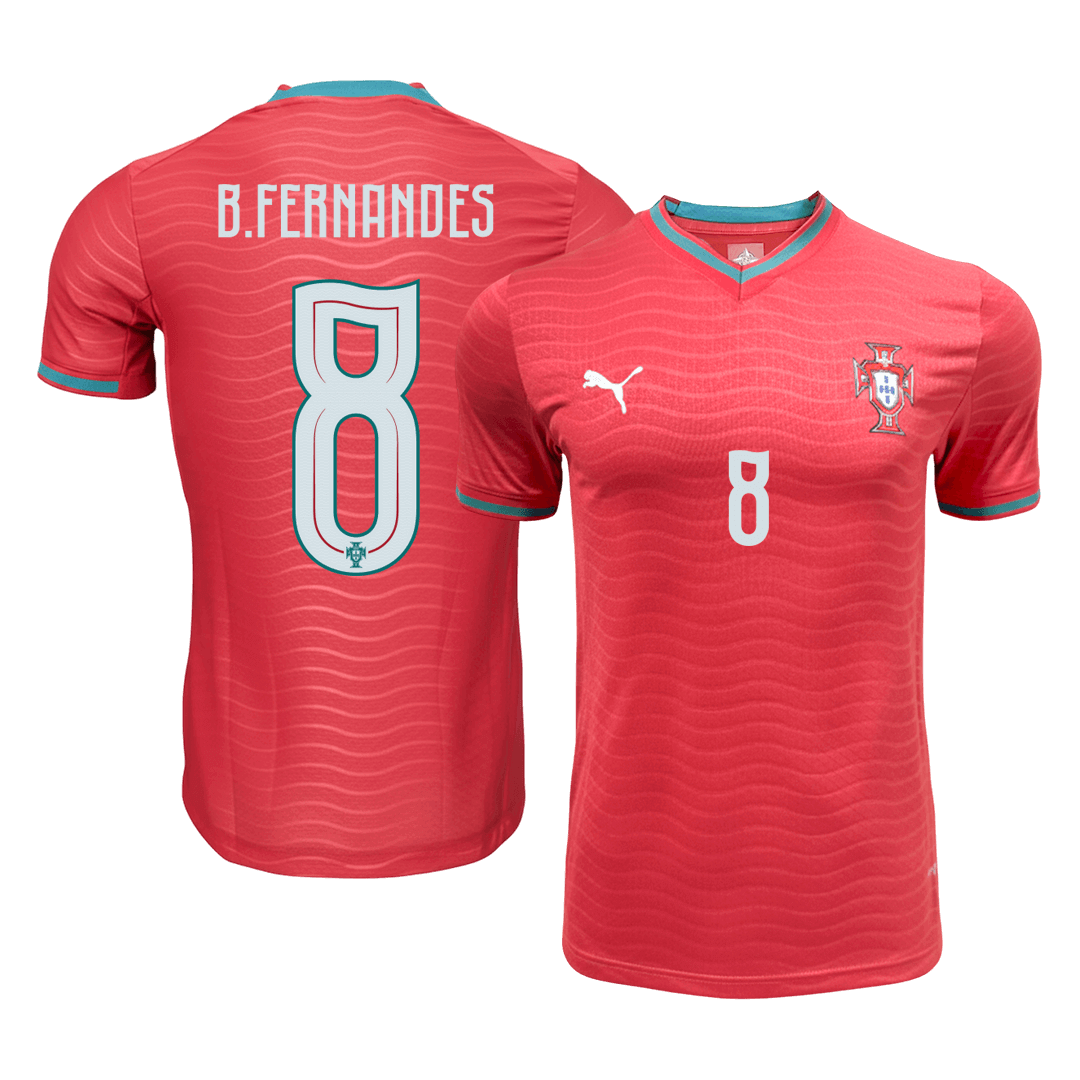 Portugal B.FERNANDES #8 Player Version Home Soccer Jersey World Cup 2026 - bestsoccerstore