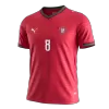 Portugal B.FERNANDES #8 Soccer Jersey Home Custom Shirt World Cup 2026 - bestsoccerstore