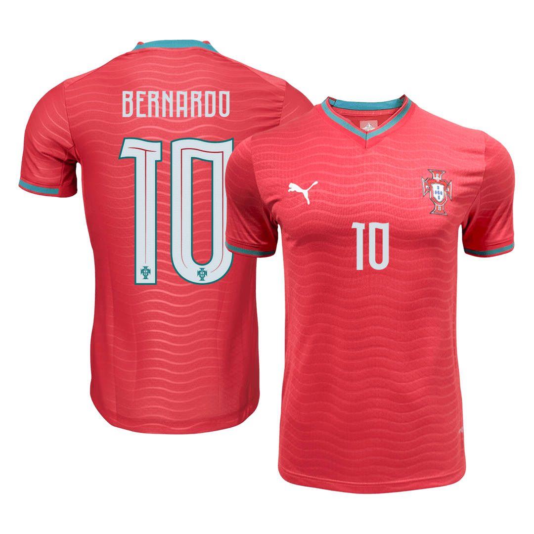Portugal BERNARDO #10 Player Version Home Soccer Jersey World Cup 2026 - bestsoccerstore