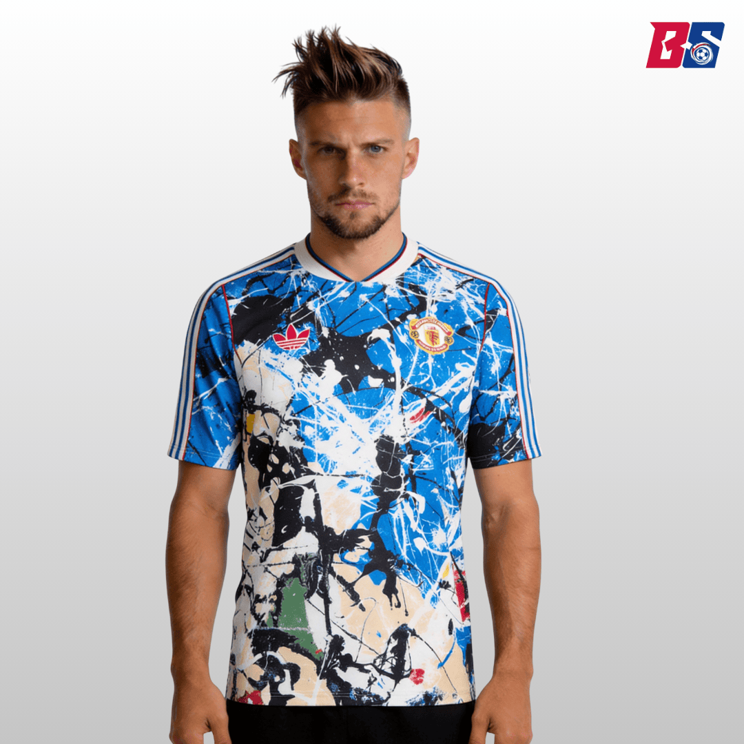 Manchester United x Stone Roses Soccer Jersey Shirt 2025/26 - bestsoccerstore