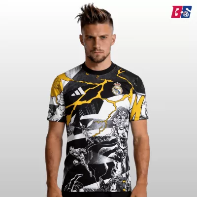 Real Madrid Pre-Match Soccer Jersey Shirt 2025/26 - bestsoccerstore
