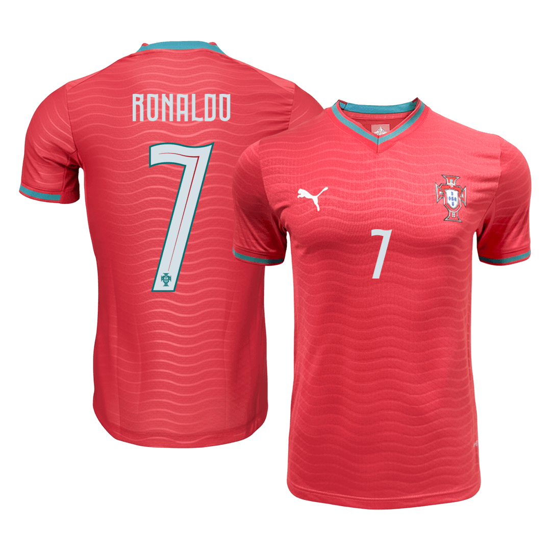 Portugal RONALDO #7 Player Version Home Soccer Jersey World Cup 2026 - bestsoccerstore