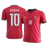 Portugal BERNARDO #10 Soccer Jersey Home Custom Shirt World Cup 2026 - bestsoccerstore