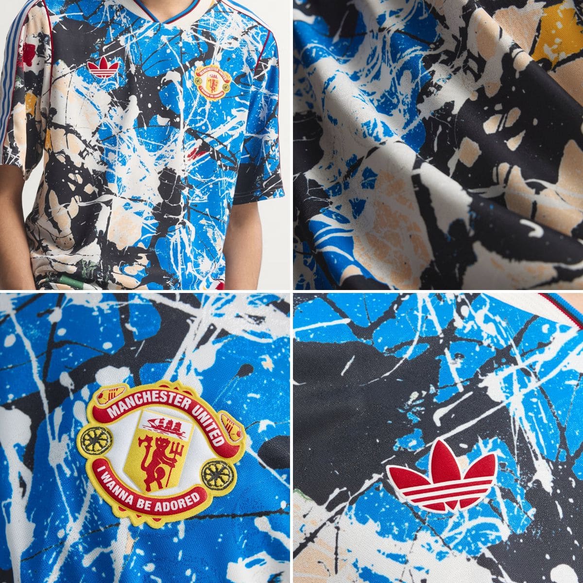 Manchester United x Stone Roses Soccer Jersey Shirt 2025/26 - bestsoccerstore