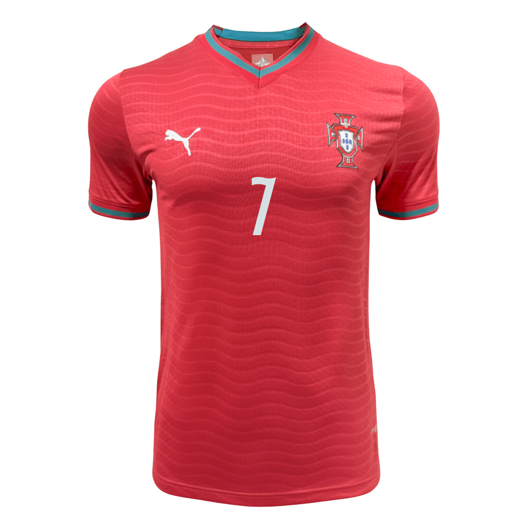 Portugal RONALDO #7 Player Version Home Soccer Jersey World Cup 2026