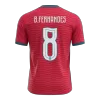 Portugal B.FERNANDES #8 Soccer Jersey Home Custom Shirt World Cup 2026 - bestsoccerstore