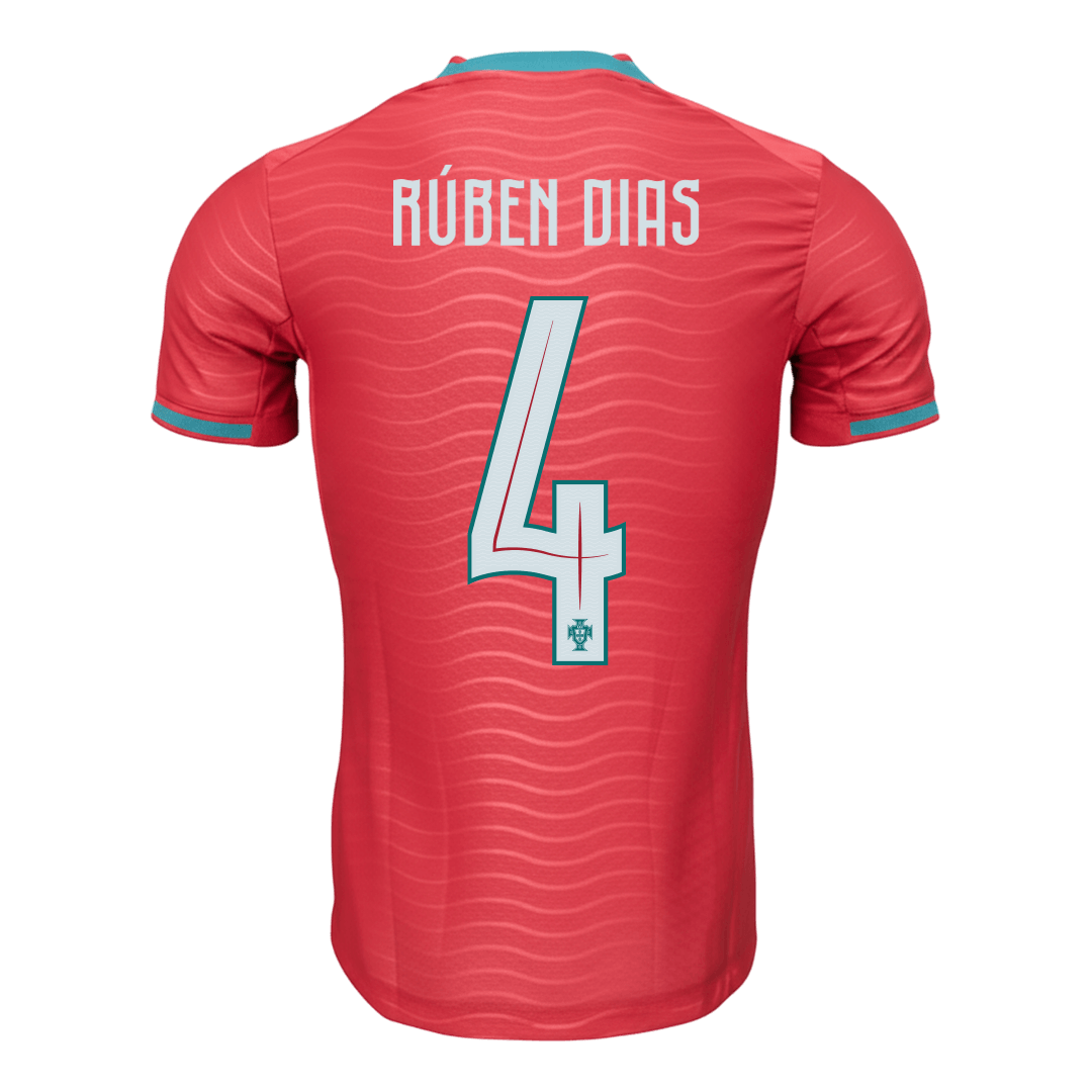 Portugal RÚBEN DIAS #4 Player Version Home Soccer Jersey World Cup 2026 - bestsoccerstore