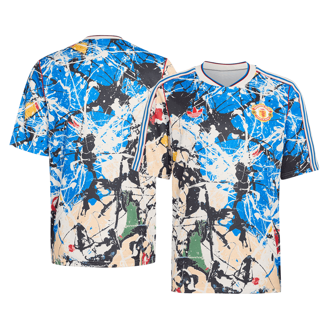 [Free]Manchester United Jersey Pre-Match Soccer Jersey 2025/26 - bestsoccerstore