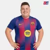 Barcelona Jersey Custom Soccer Jersey Home 2025/26 - Plus Size - bestsoccerstore
