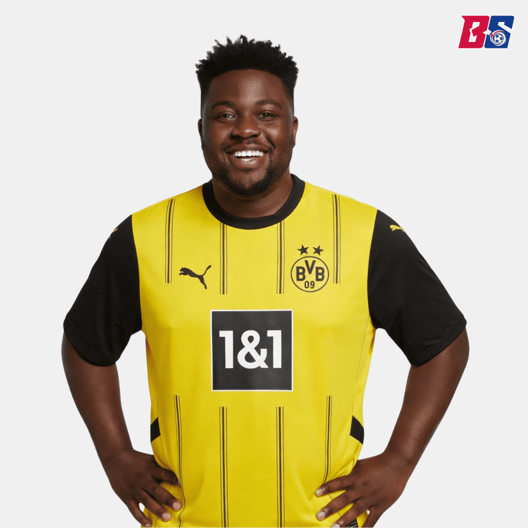 Borussia Dortmund Jersey Custom Soccer Jersey Home - Plus Size - bestsoccerstore