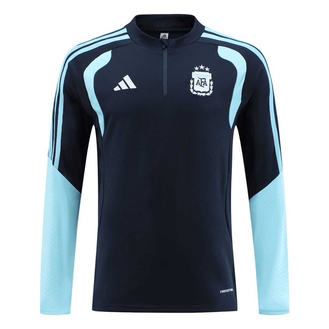 Argentina Soccer 1/4 Zipper Sweatshirt Training Tracksuit 2026 - bestsoccerstore