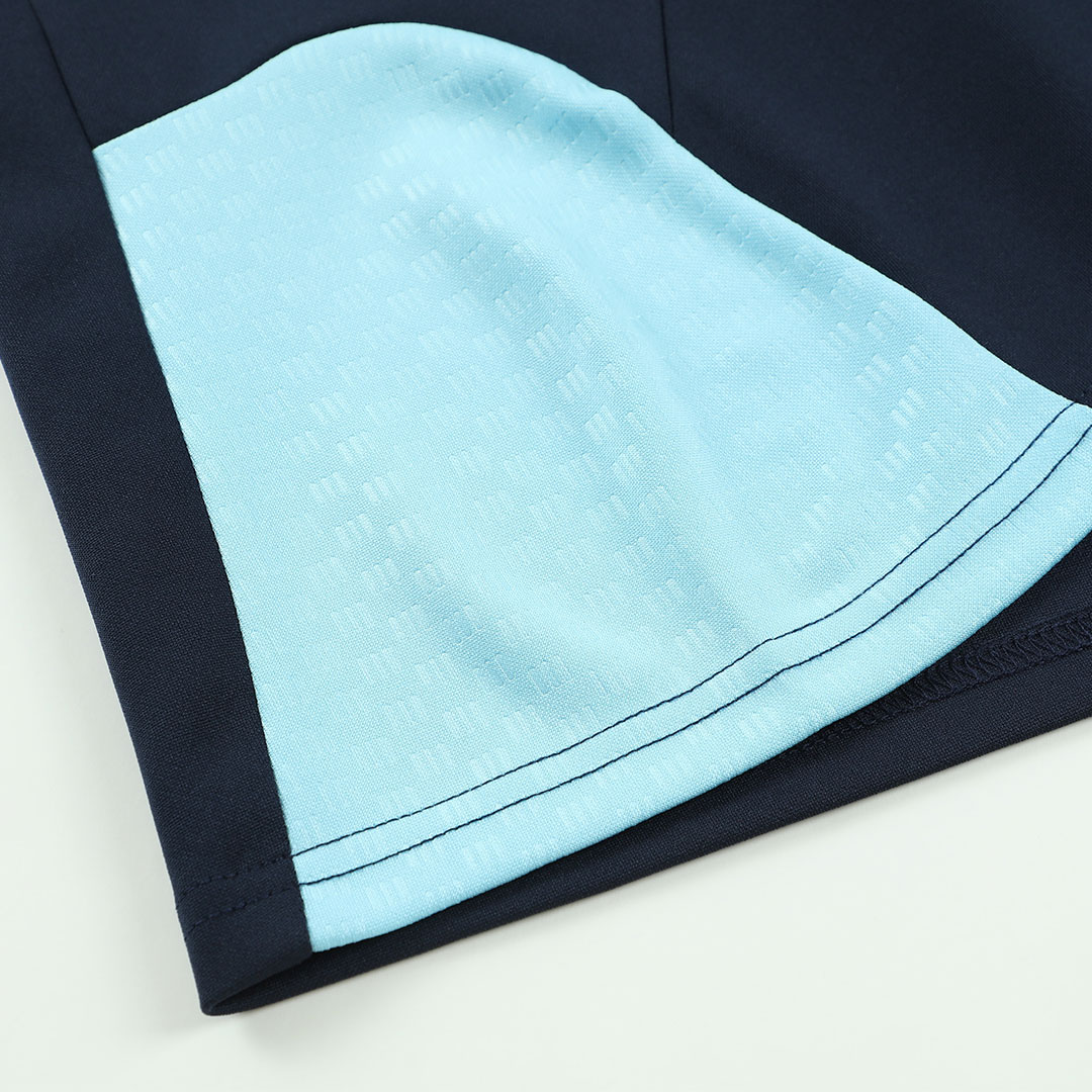 Kids Argentina 1/4 Zipper Sweatshirt Soccer Training Kit 2026 - bestsoccerstore