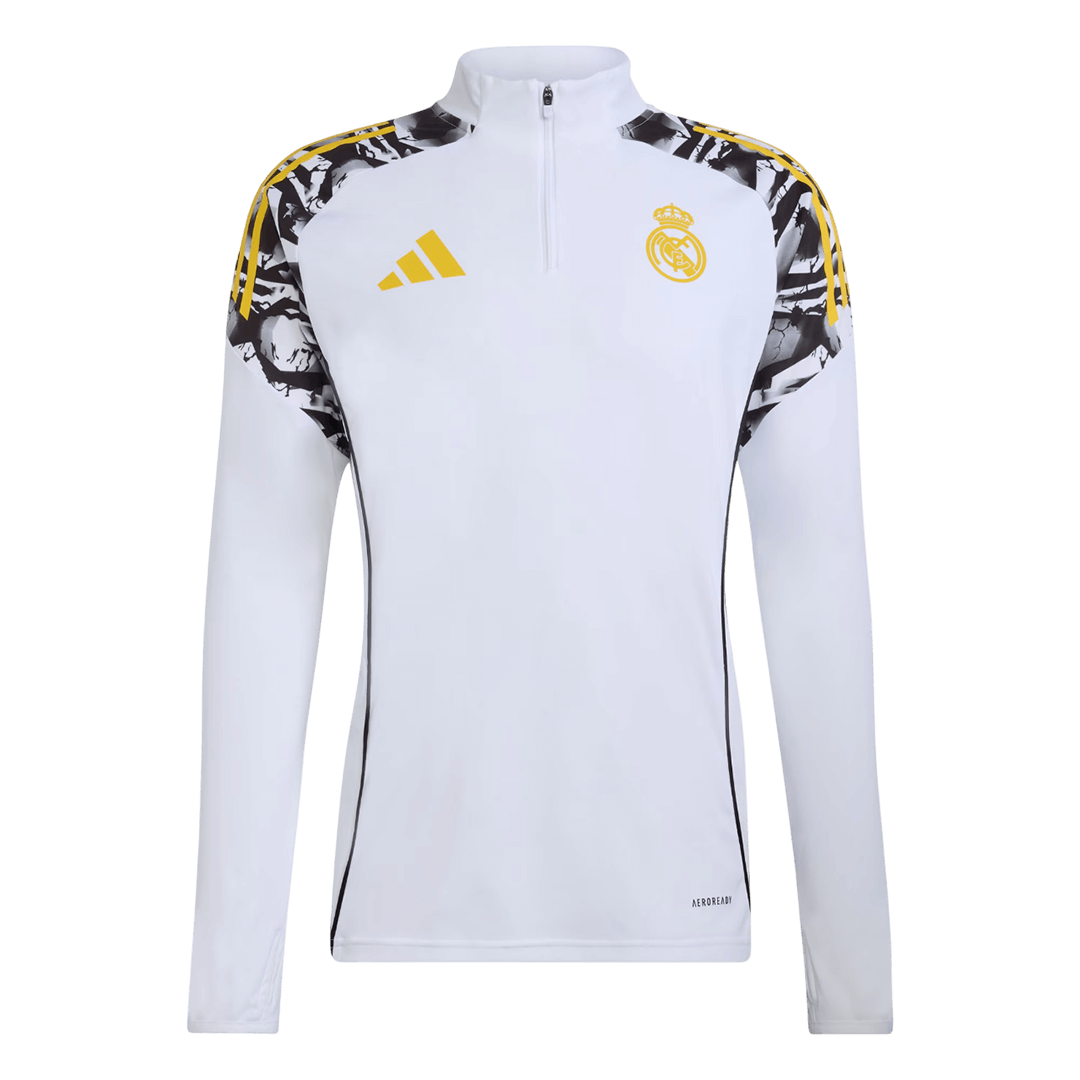 Real Madrid Soccer 1/4 Zipper Sweatshirt Training Tracksuit 2025/26 - bestsoccerstore
