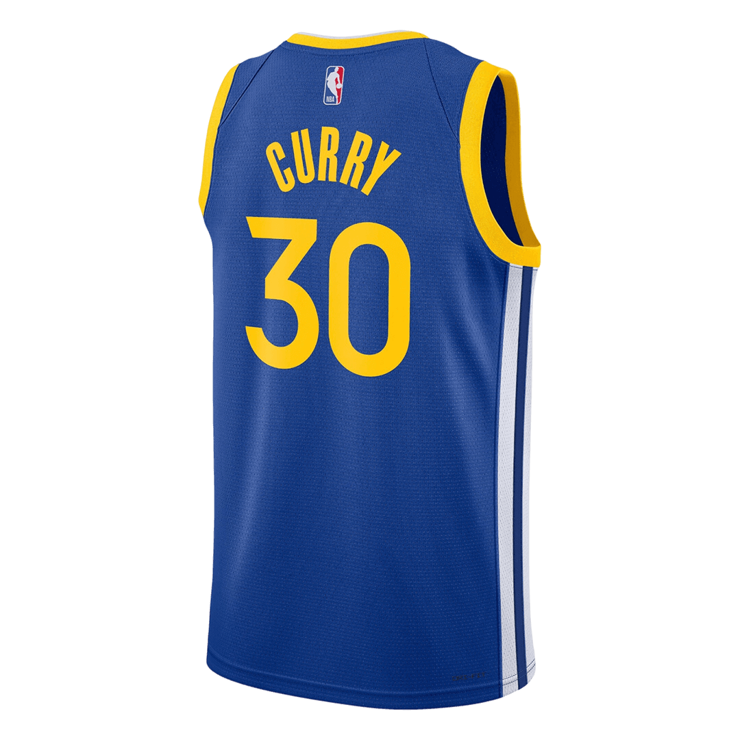 CURRY #30 Golden State Warriors Blue Swingman NBA Jersey - Icon Edition - bestsoccerstore