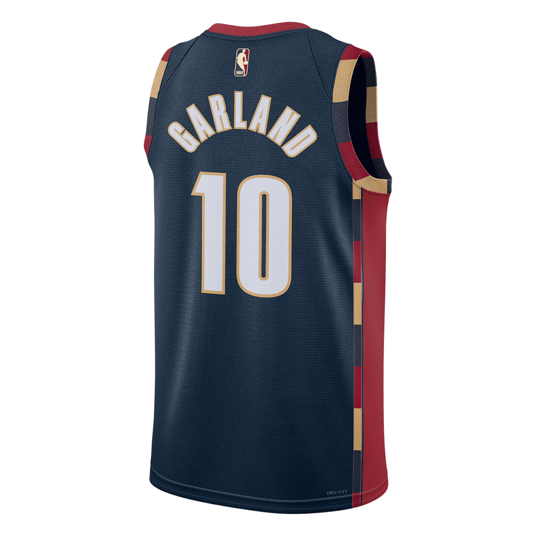 GARLAND #10 Cleveland Cavaliers Navy Swingman NBA Jersey - Classic Edition - bestsoccerstore