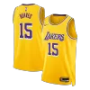 REAVES #15 Los Angeles Lakers 2025/26 Yellow Swingman NBA Jersey - Icon Edition - bestsoccerstore