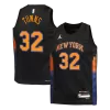 TOWNS #32 New York Knicks Black Swingman NBA Jersey - Statement Edition - bestsoccerstore